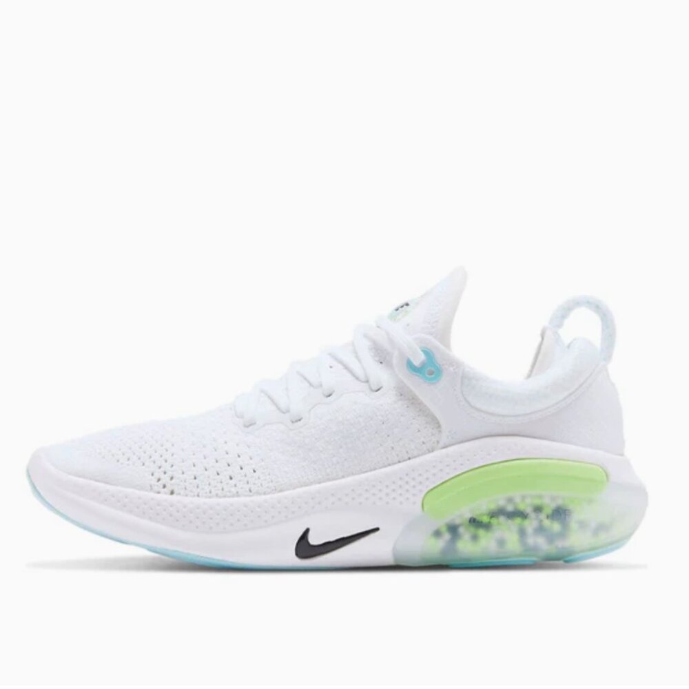 Women's Nike Joyride Run Flyknit - White/Glacier Ice/Barely Volt/Black
